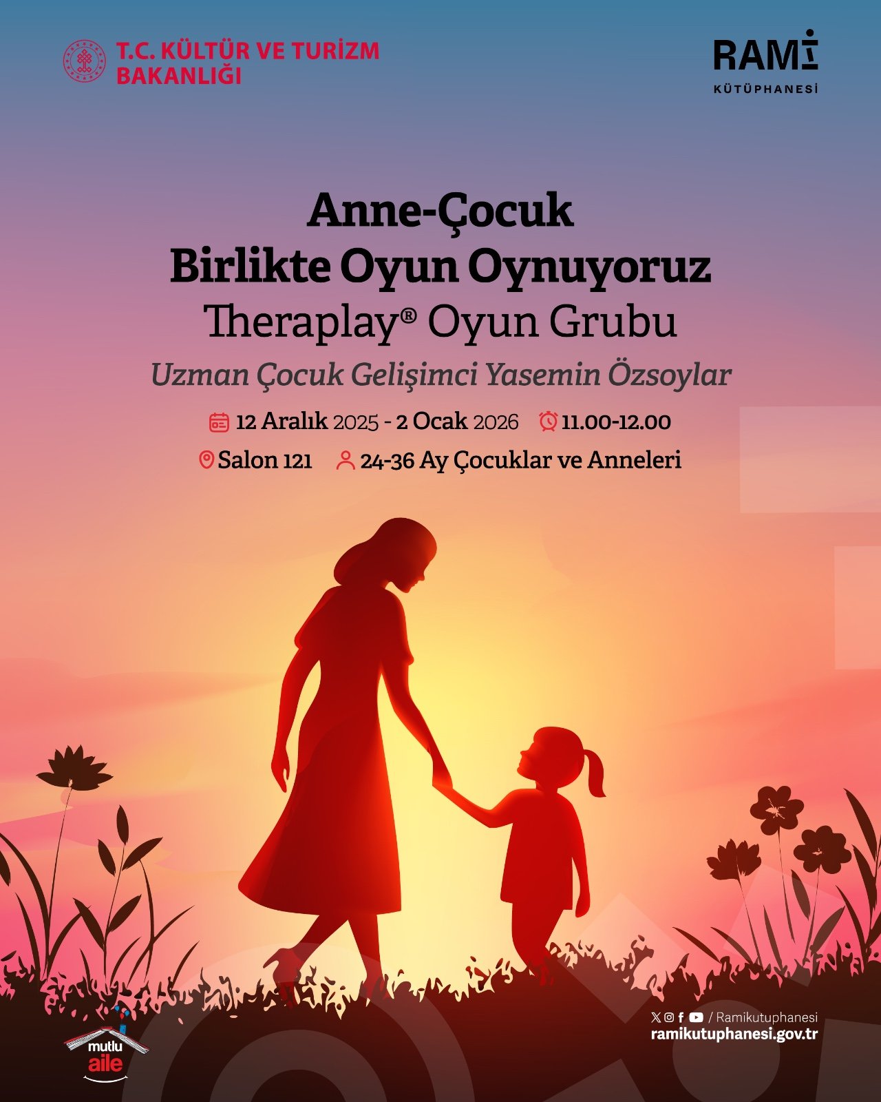 Anne-Çocuk Birlikte Oyun Oynuyoruz Theraplay® Oyun Grubu