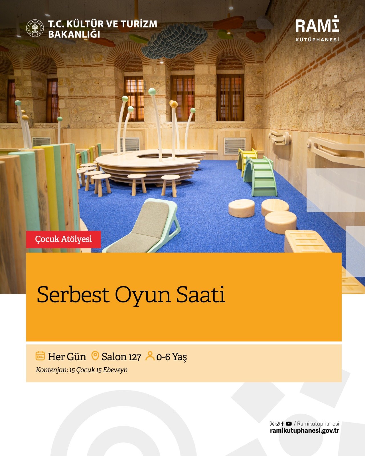 Bebek Kütüphanesi: Serbest Oyun Saati (3. Seans)