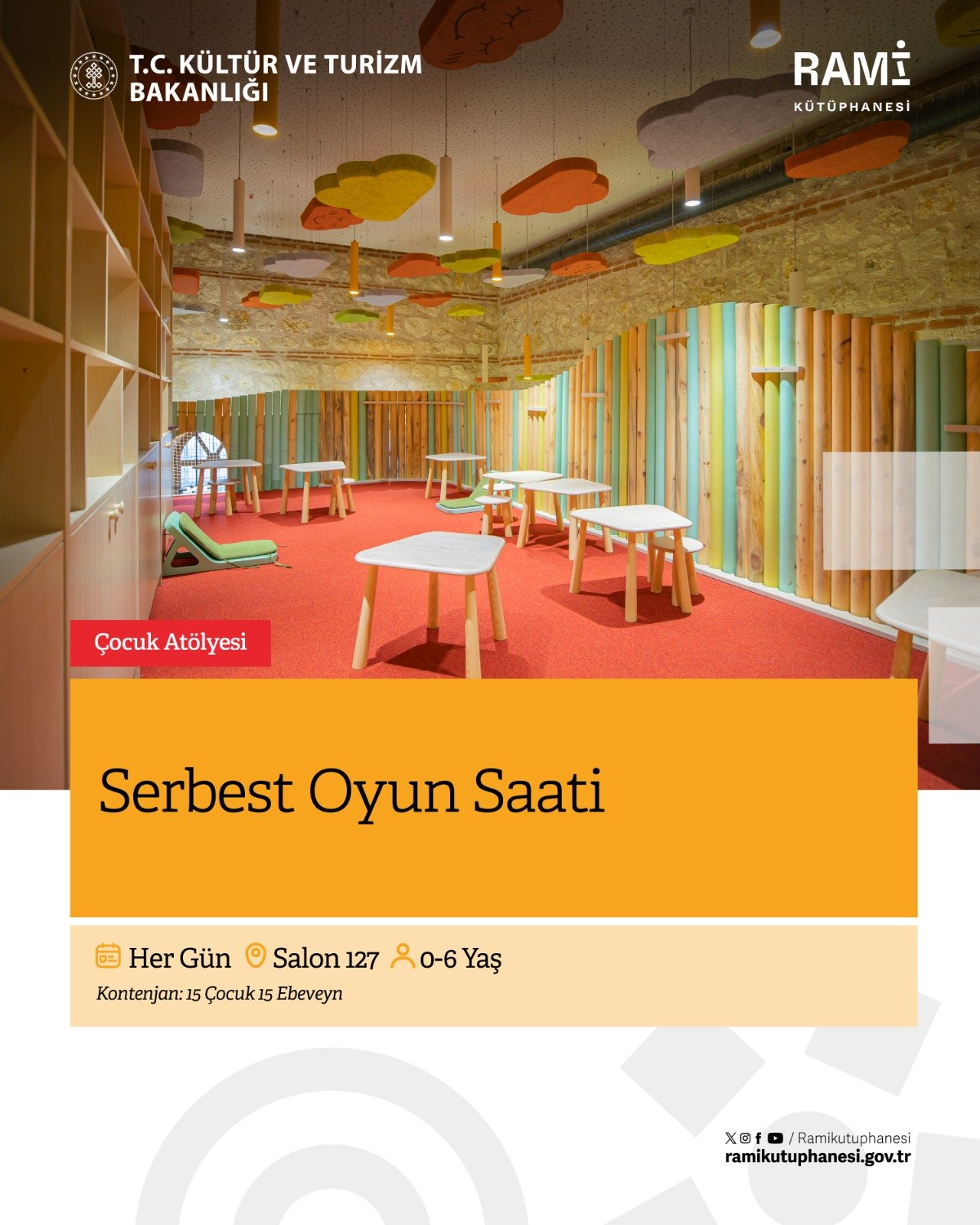 Bebek Kütüphanesi: Serbest Oyun Saati (3. Seans)