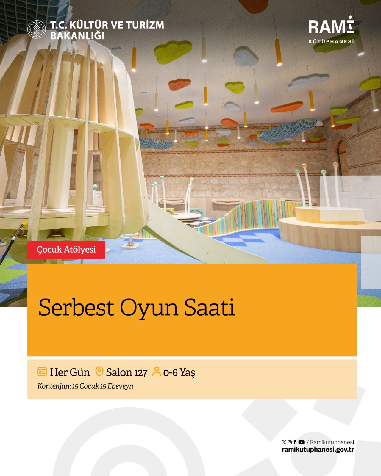 Bebek Kütüphanesi: Serbest Oyun Saati (4. Seans)