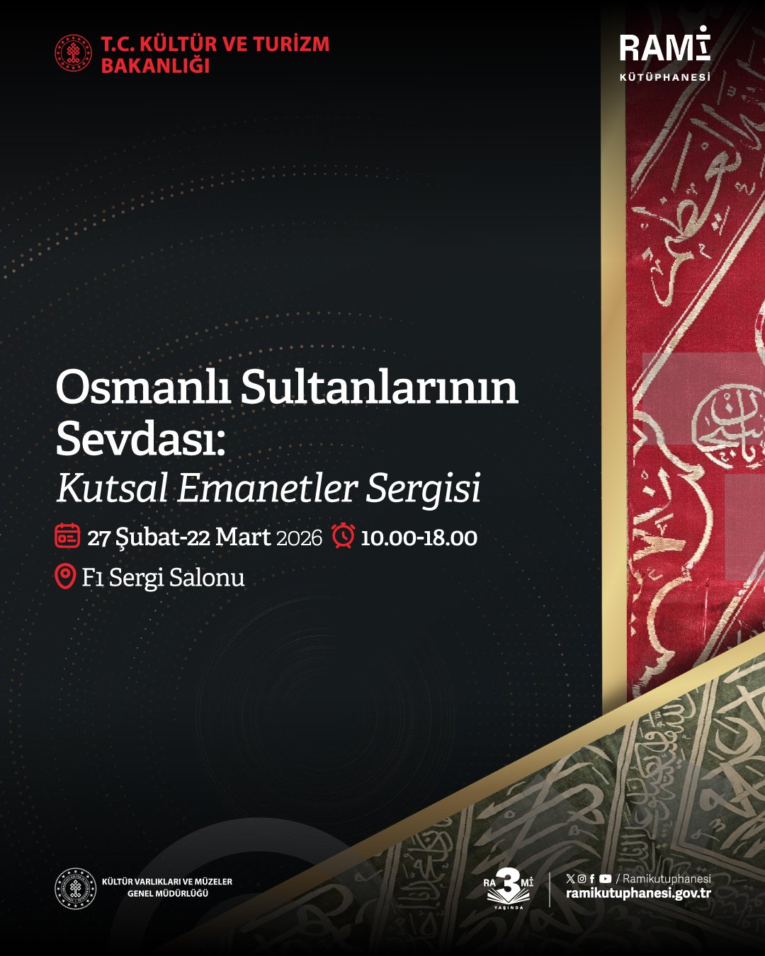 Osmanlı Sultanlarının Sevdası: Kutsal Emanetler Sergisi