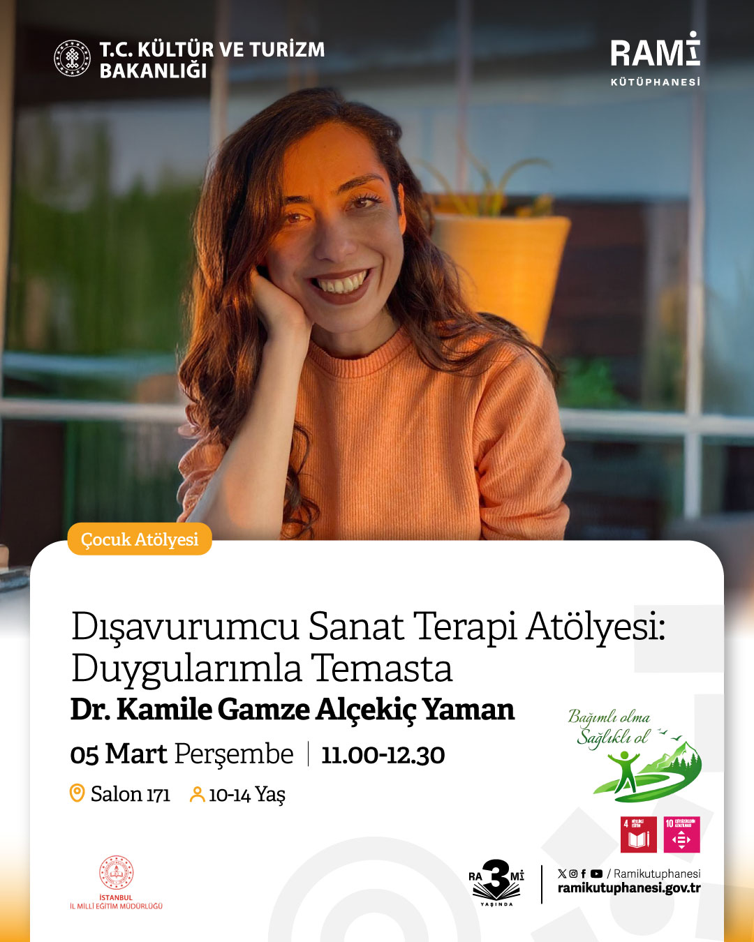Dışavurumcu Sanat Terapi Atölyesi: Duygularımla Temasta