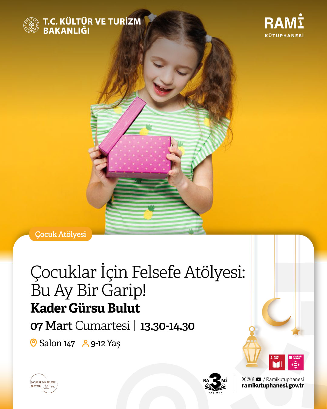 Çocuklar İçin Felsefe Atölyesi: Bu Ay Bir Garip!