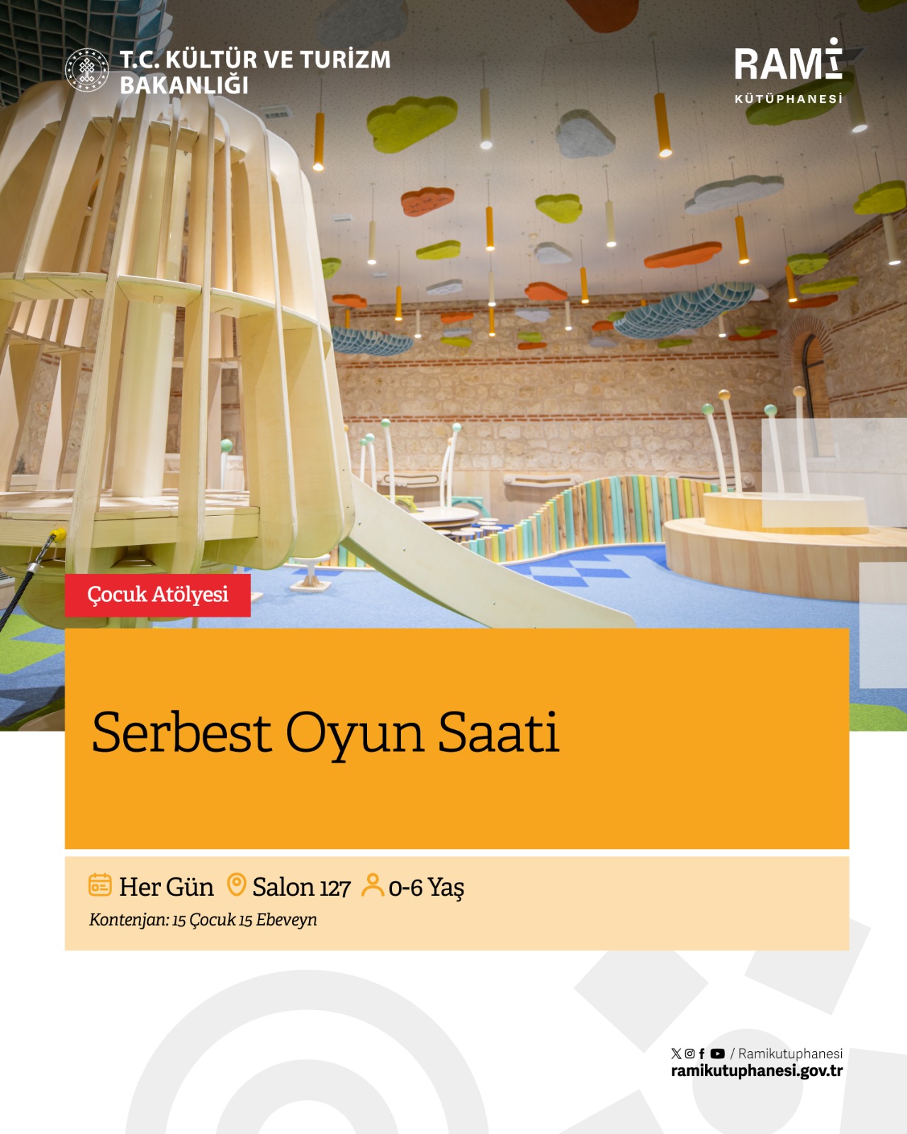 Bebek Kütüphanesi: Serbest Oyun Saati (5. Seans)