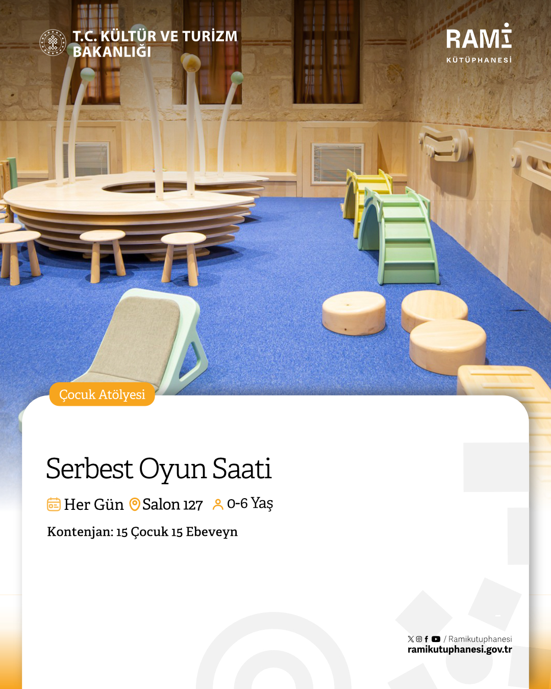 Bebek Kütüphanesi: Serbest Oyun Saati (5. Seans)