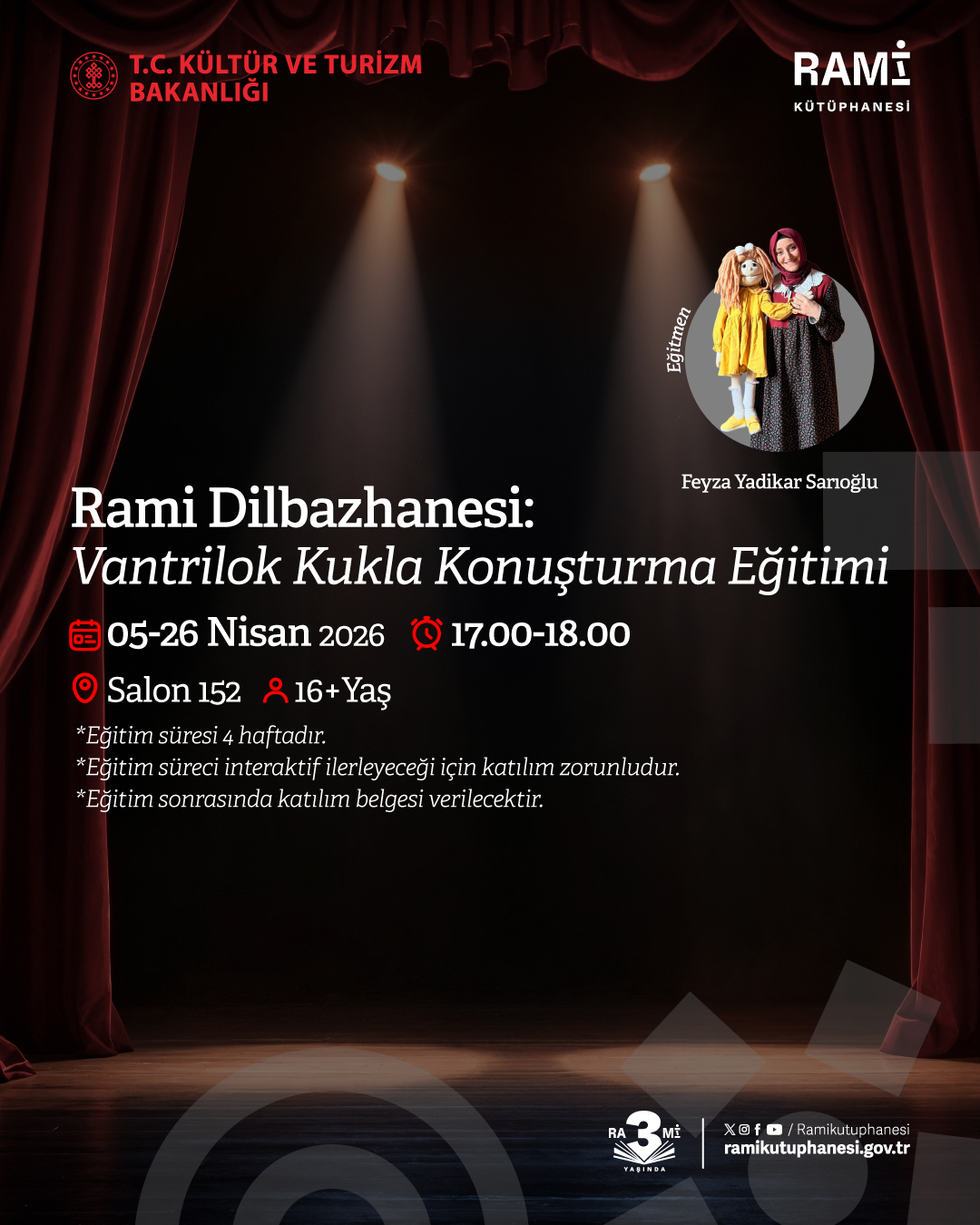 Rami Dilbazhanesi: Vantrilok Kukla Konuşturma Eğitimi