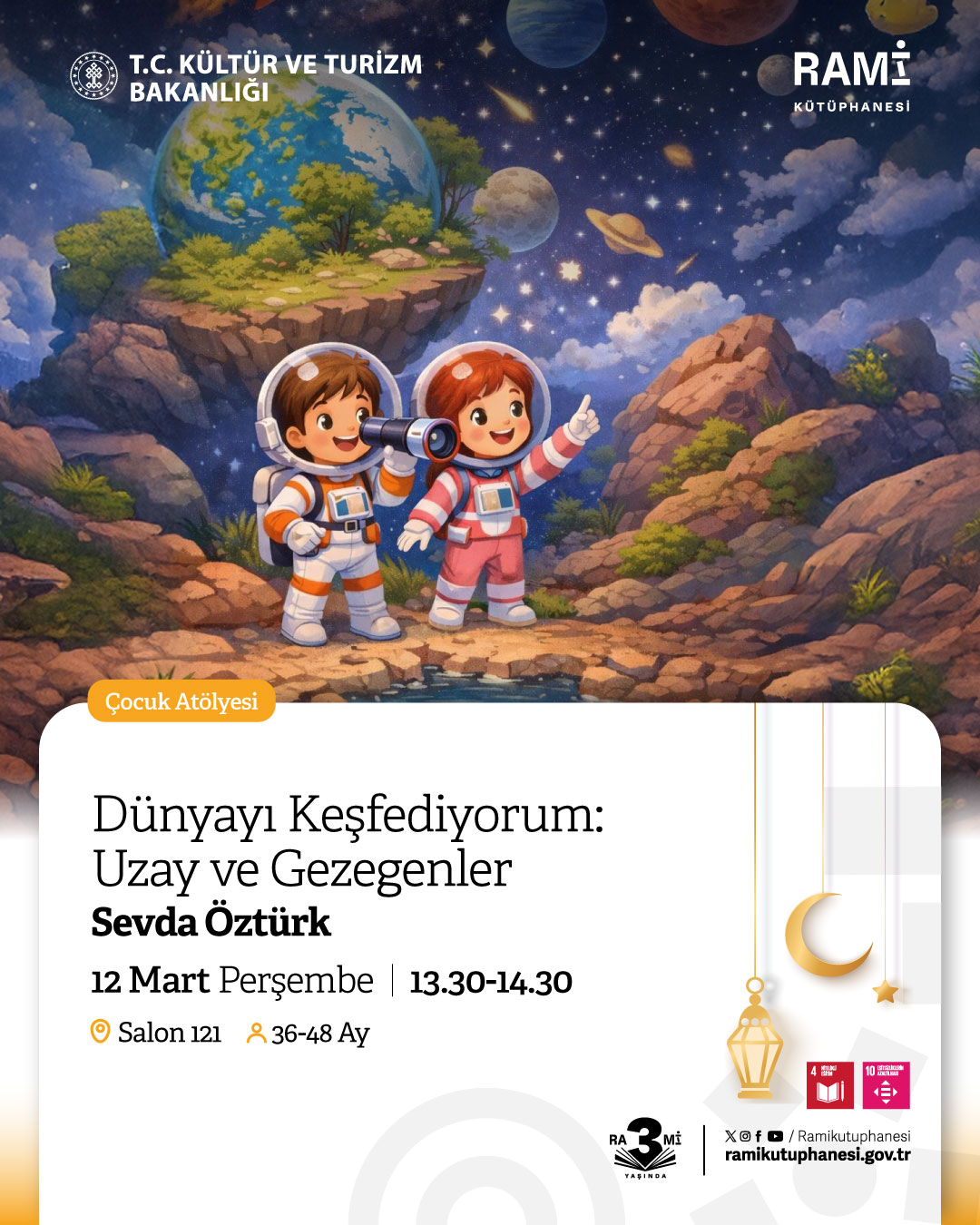 Dünyayı Keşfediyorum: Uzay ve Gezegenler