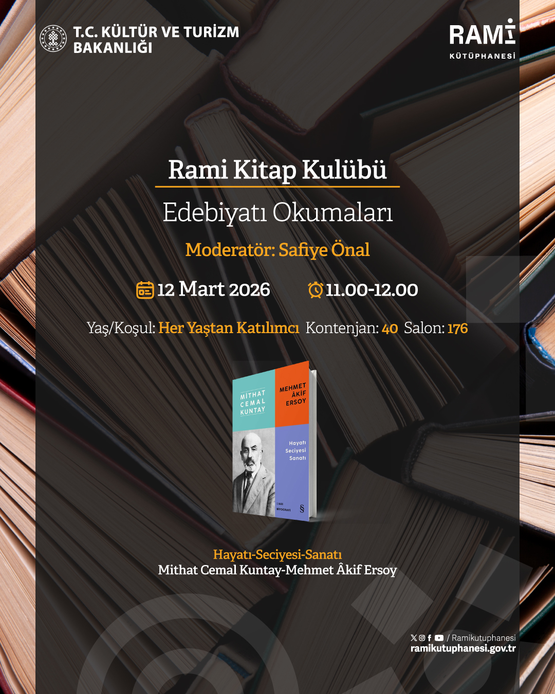 Rami Kitap Kulübü Edebiyat Okumaları