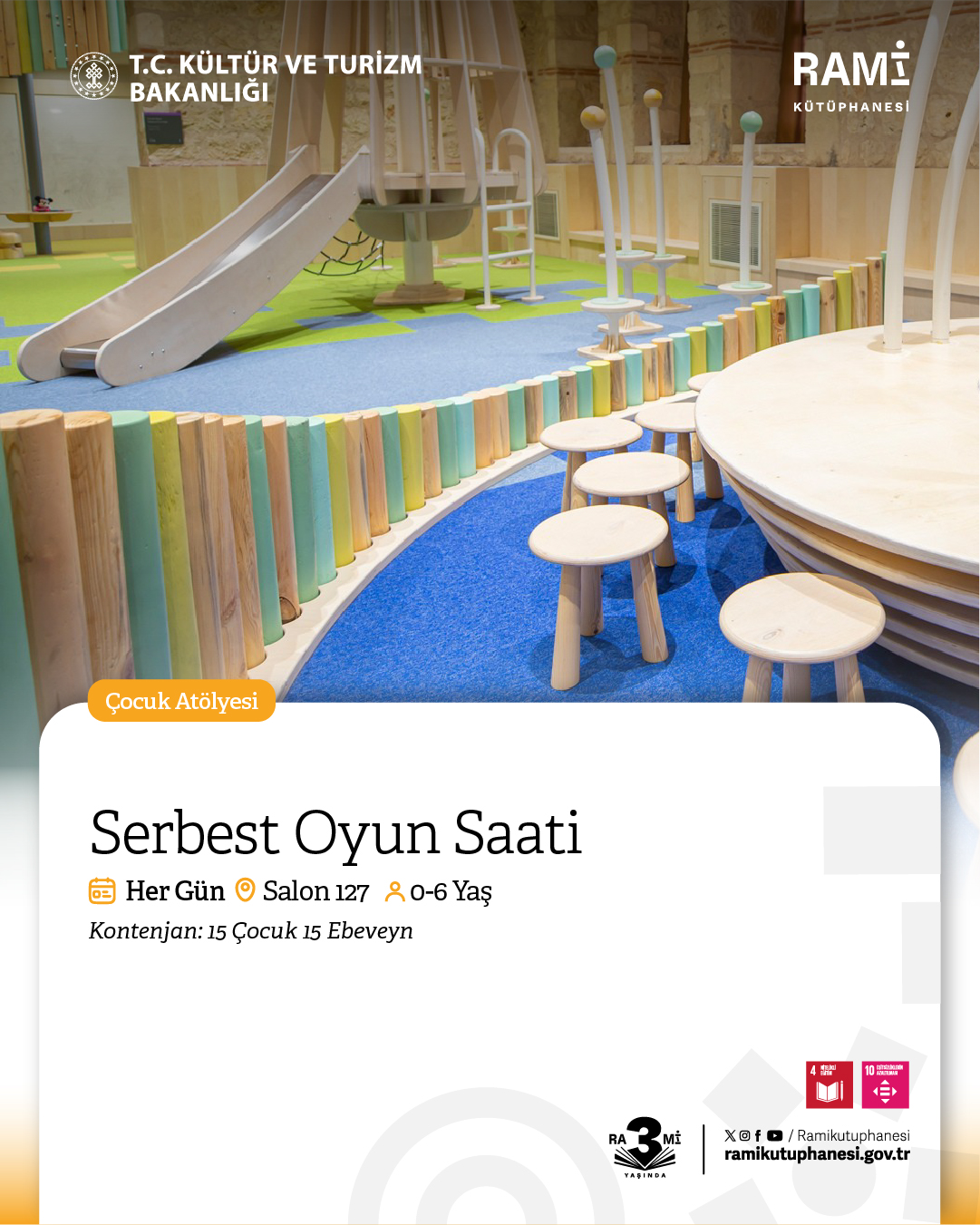 Bebek Kütüphanesi: Serbest Oyun Saati (3. Seans)