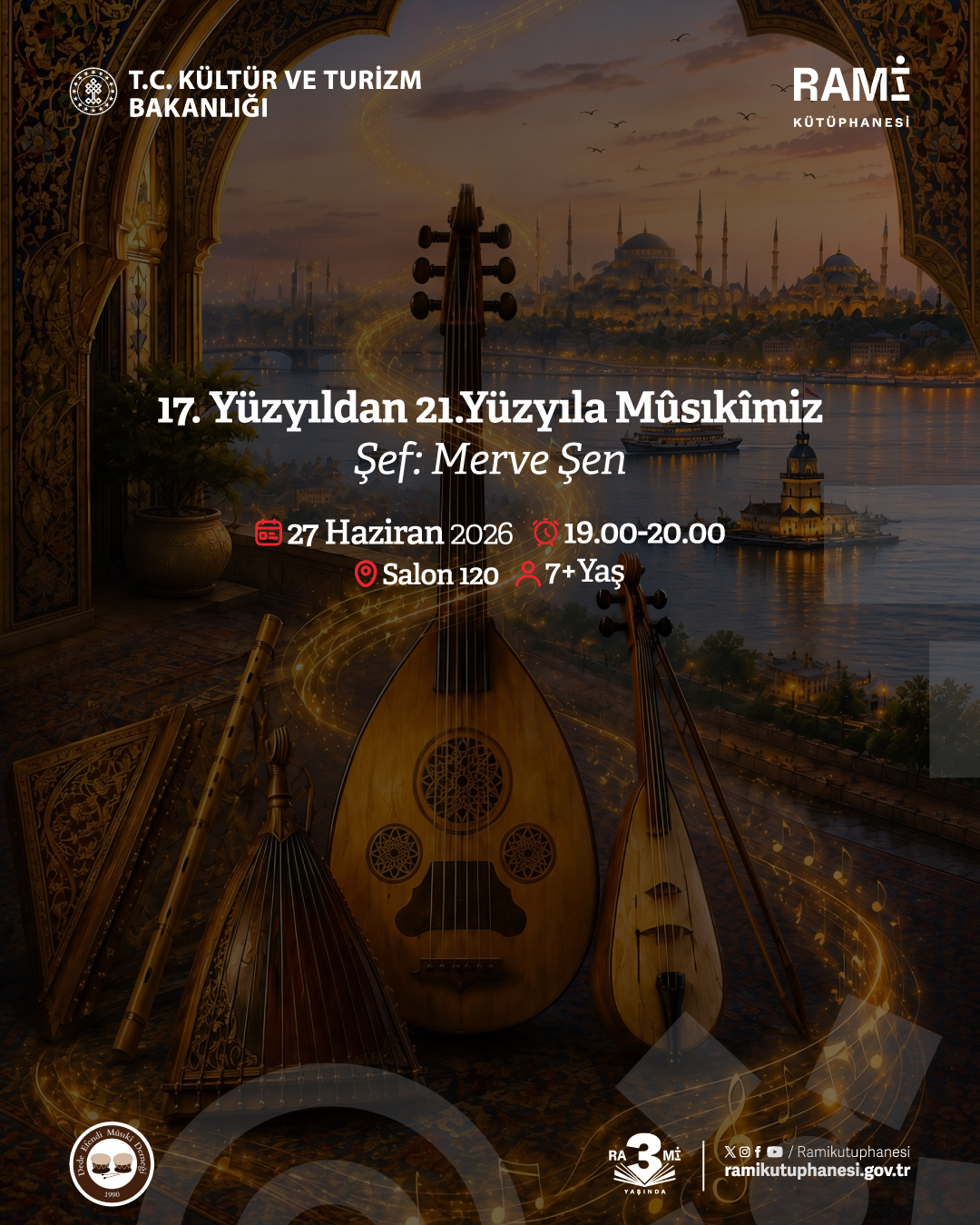 17.Yüzyıldan 21.Yüzyıla Mûsıkî