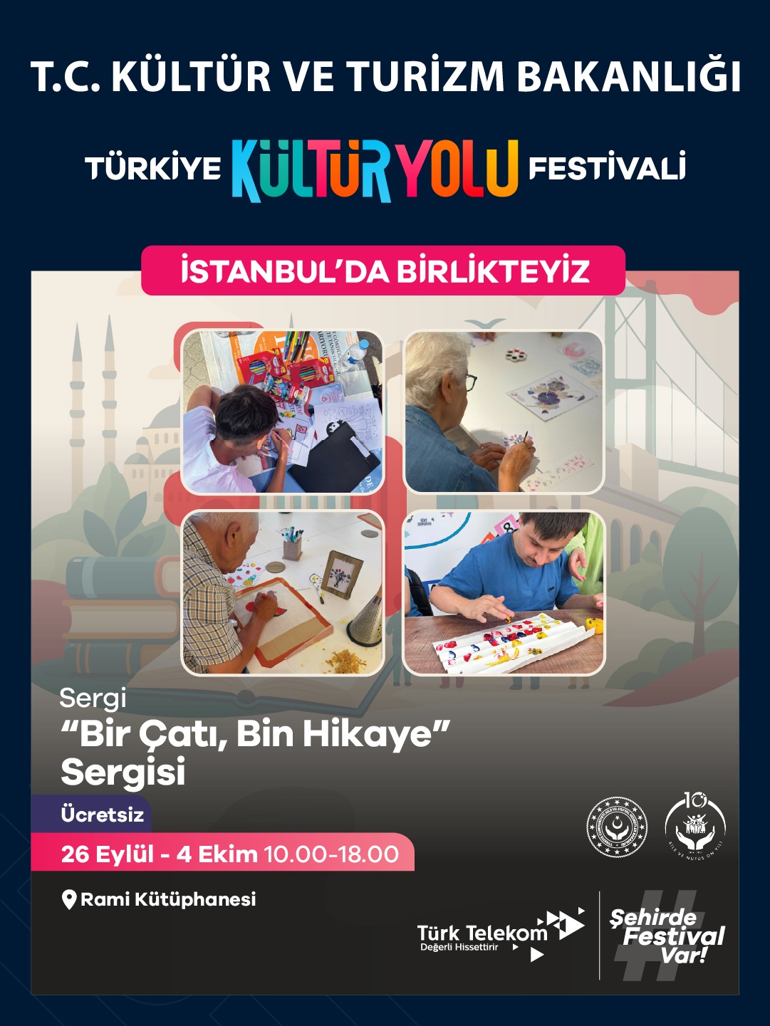 "Bir Çatı, Bin Hikaye" Sergisi