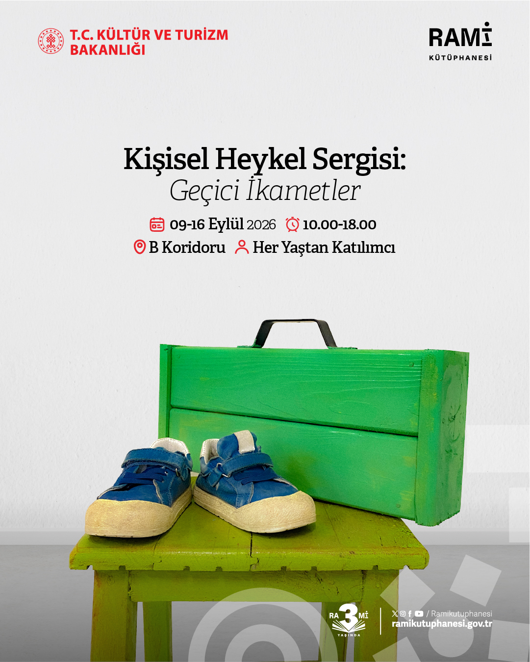 Kişisel Heykel Sergisi: Geçici İkametler